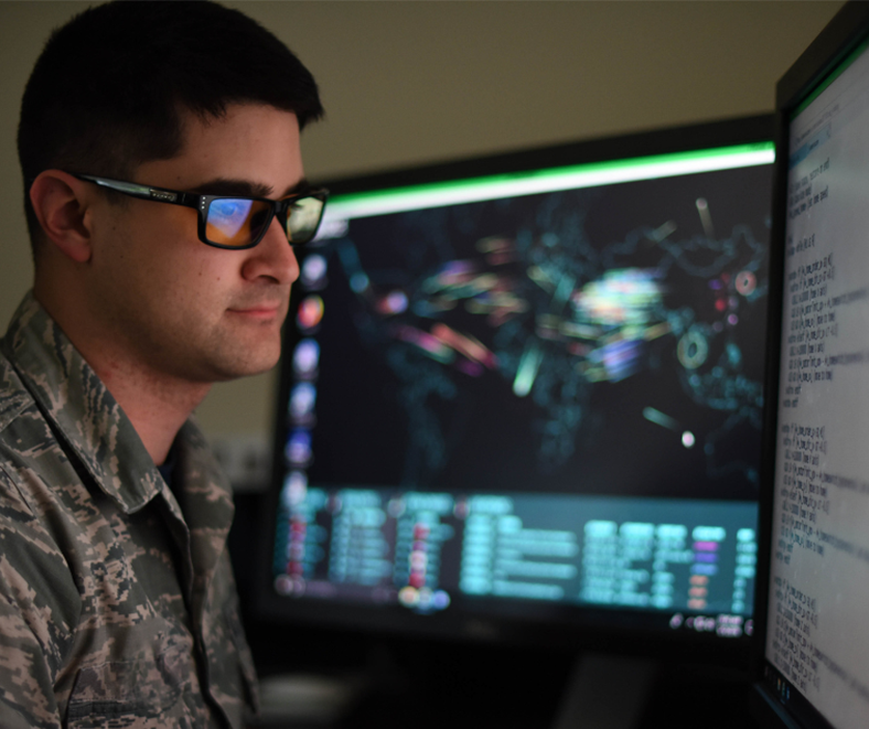 Photo of a soldier staring at a computer screen doing training. Click to be taken to training TDY Photo of a soldier staring at a computer screen doing training. Click to be taken to training TDY